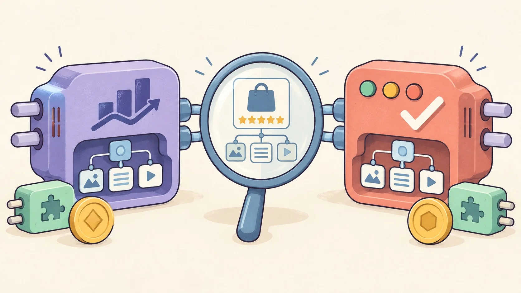 Rank Math vs Yoast SEO en 2026: cuál conviene - ilustracion