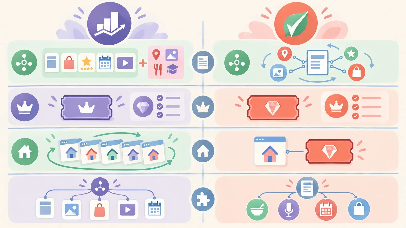 Rank Math vs Yoast SEO en 2026: cuál conviene 1 rank math vs yoast diagrama explicativo