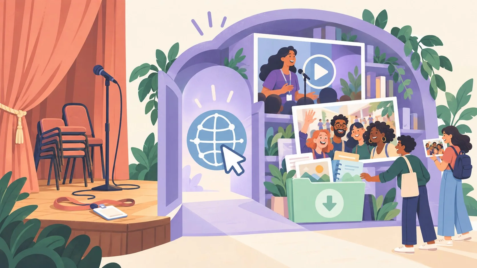 Qué hacer con la web de tu WordCamp tras el cierre - ilustracion