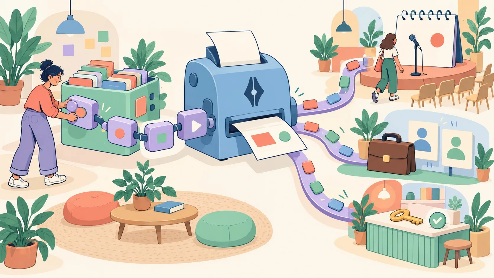 WordPress y automatización no code: el caso La Cantine - ilustracion