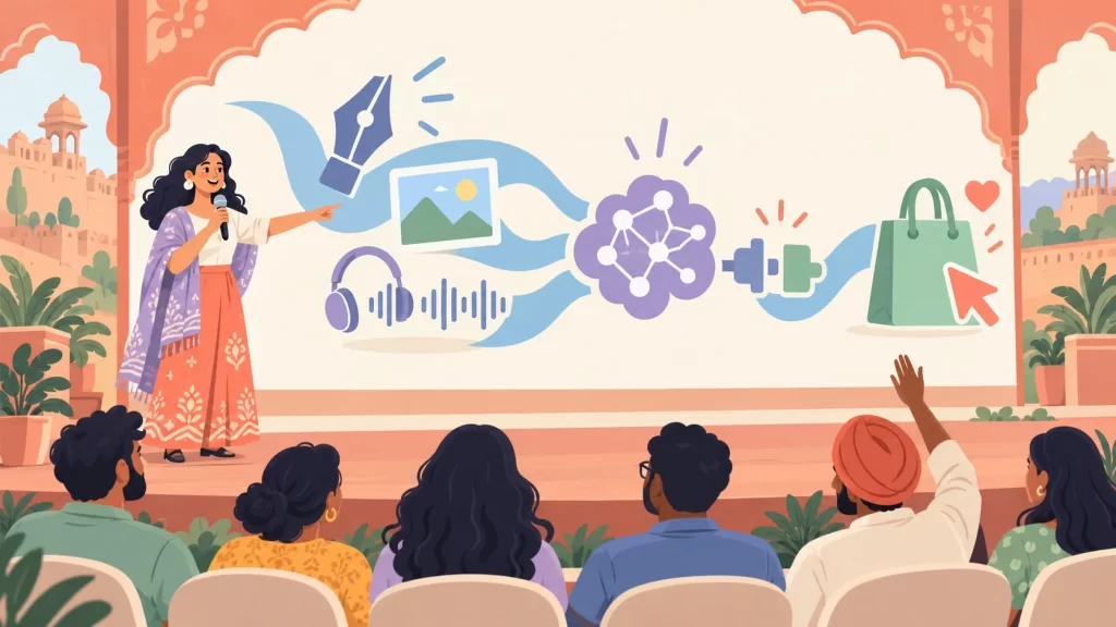 WordPress inteligencia artificial: la charla - ilustracion